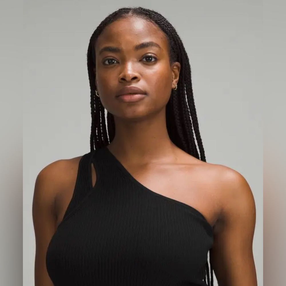 NEW! Lululemon Asymmetrical Knit Dress - Picture 3 of 6